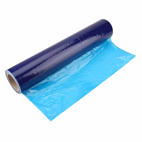 残留物なし自己粘着カーペット保護PEプラスチックカバーフィルム